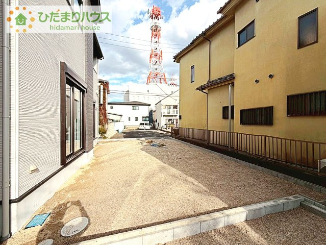 【庭】 | 土浦市中央3期　新築戸建　2号棟 | お庭付物件になります！お庭遊びや、プールなどお子様も大喜び(^^)