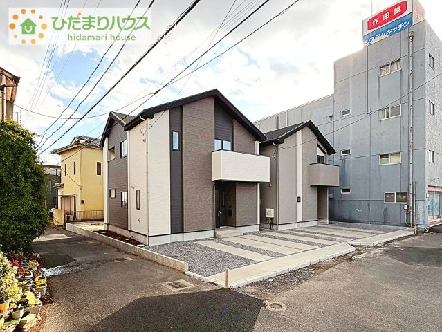 【外観】 | 土浦市中央3期　新築戸建　2号棟 | 今から見たいも大歓迎！！お気軽にお問い合わせください！