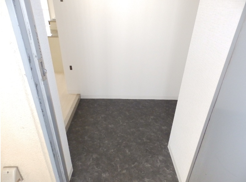 六甲ベイビューマンションの玄関