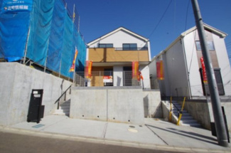 【外観】 | 【仲介手数料無料！！】八王子市上柚木　新築戸建て（全2棟）1号棟　3990万円