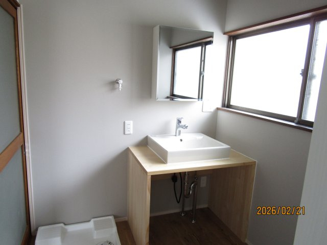 【独立洗面台】 | ポラーノハウス２ | 独立洗面台です