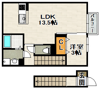 ル・ラルゴの間取り