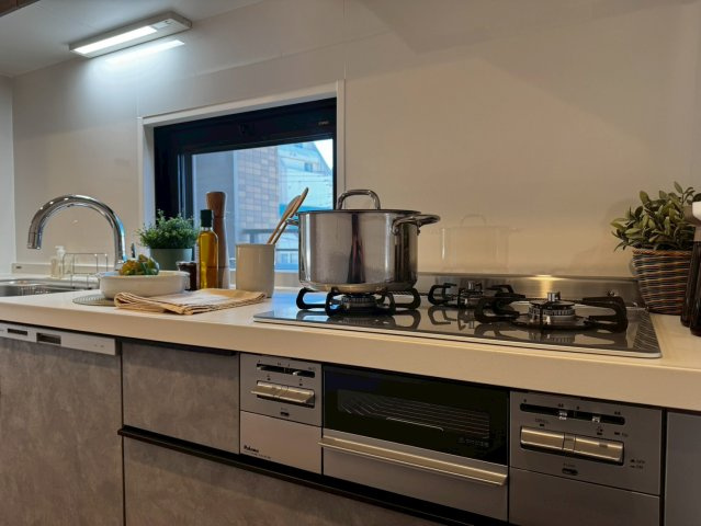 ハウス・オン・ザ・ヒル・ルネ市川フラッツ1のキッチン|当社施工例です