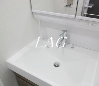 【洗面所】 | ＡＸＡＳ西大島ｓｔａ． | 洗面台です。