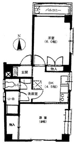 西荻佐藤ハイムの間取り