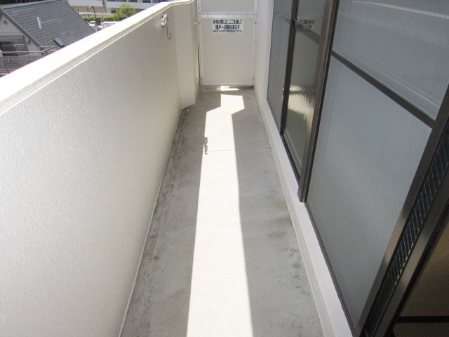 コーポ英のバルコニー