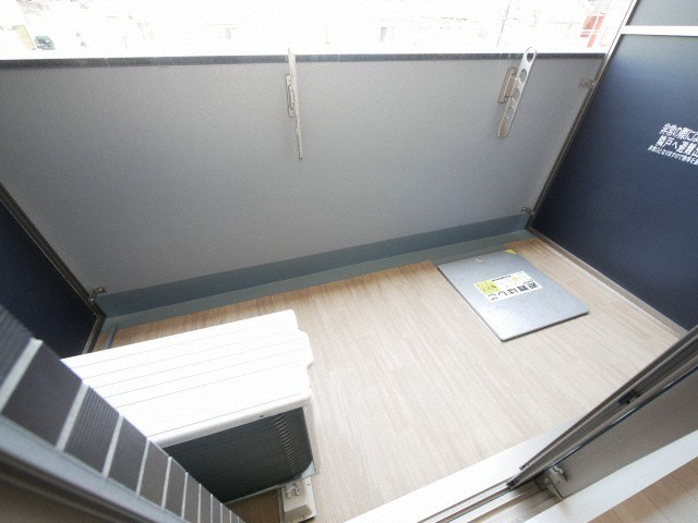 スプランディッドVのバルコニー