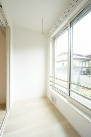 プランドール白坂のバルコニー