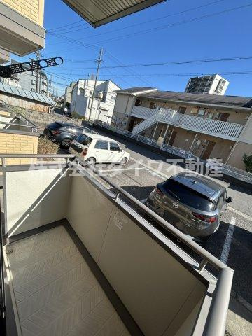 COZYCOURT東岡崎のバルコニー