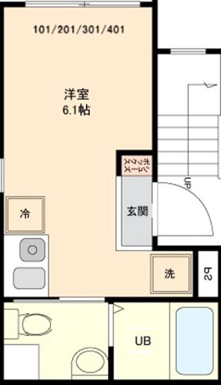 【間取り】 | アイリス洗足 | 反転