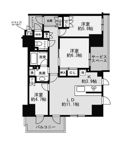 ジオタワー新町