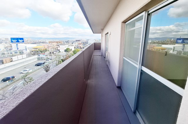 【展望】 | 朝日プラザ松原II | バルコニー（LDK・洋室1側）