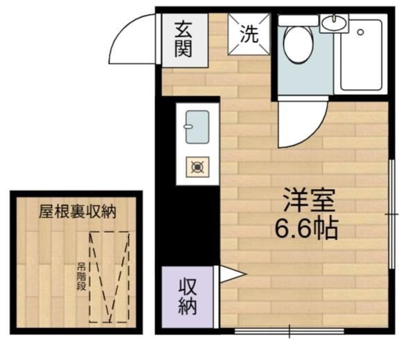 パールフラッツの間取り
