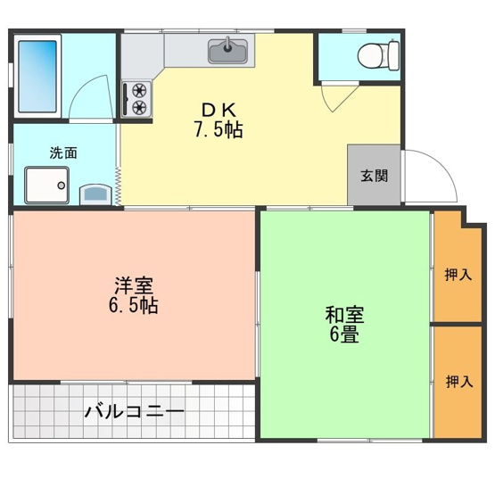【間取り】 | パークハイツ柏