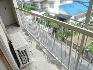 翠荘のバルコニー|明るいバルコニー・眺望良好