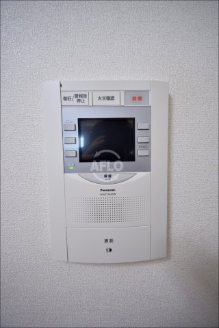 プレサンス松屋町ヴェルデスのセキュリティ|プレサンス松屋町ヴェルデス　TVモニター付きインターホン