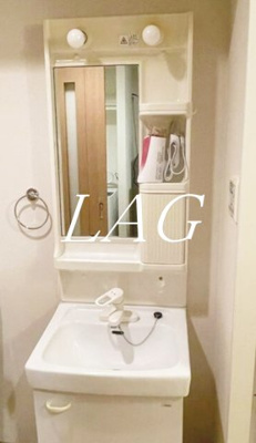 【洗面所】 | スカイコート神田２ | 洗面台です。