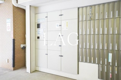 【その他共用部分】 | プライムステイ築地 | 集合ポストです。