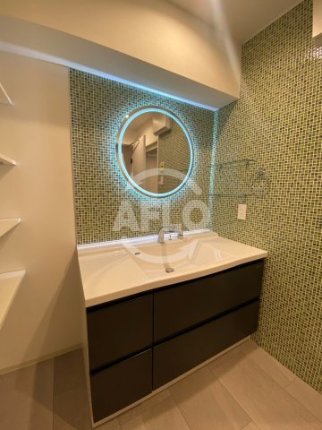 GLAM　STELLA松屋町　中央小学校区の独立洗面台|GLAM　STELLA松屋町　独立洗面台