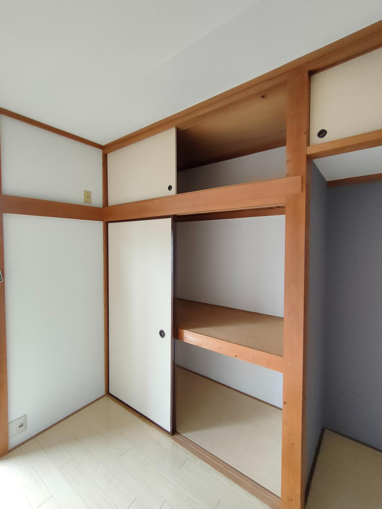 かつみハイツの収納