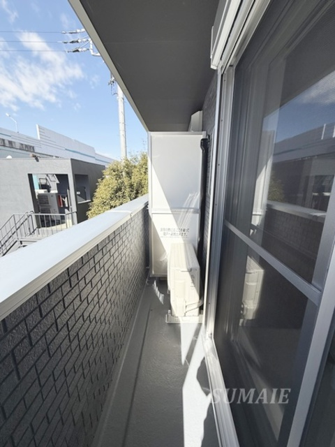 アヴェニール与野本町のバルコニー