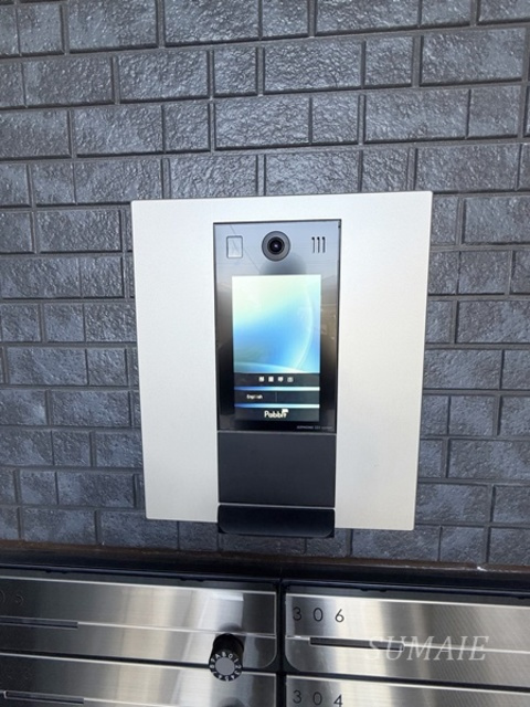 アヴェニール与野本町のセキュリティ|モニタ付オートロック完備！