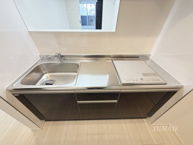 アヴェニール与野本町のキッチン|便利2口IHコンロです