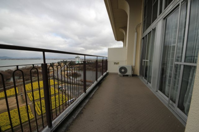 【バルコニー】 | 琵琶湖アーバンリゾート2番館 | ゆったりベランダ