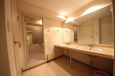 【洗面所】 | 琵琶湖アーバンリゾート2番館 | 洗面台から浴室別角度