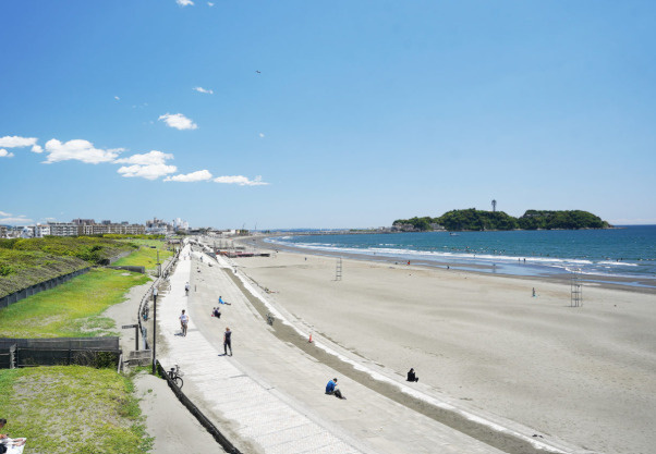 SHONAN FAMILY RESORT — 鵠沼海岸の家の周辺