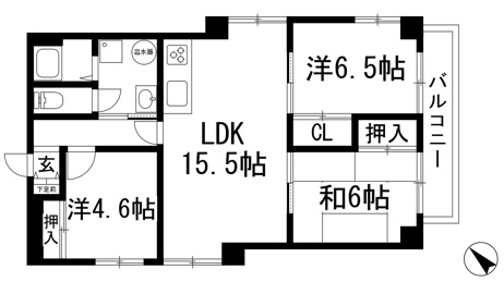 【間取り】
