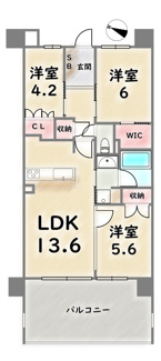 【間取り】 | イニシア桂大橋
