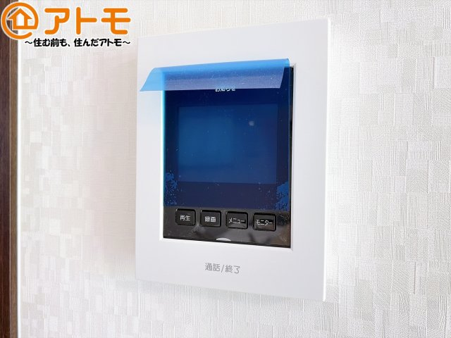 【防犯設備】 | 駿河区有東3丁目　新築戸建　全1棟 | TVモニター付きインターホンは訪問者を確認することができて、防犯性に優れています♪