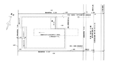 【区画図】 | 駿河区有東3丁目　新築戸建　全1棟 | 2台駐車可能！