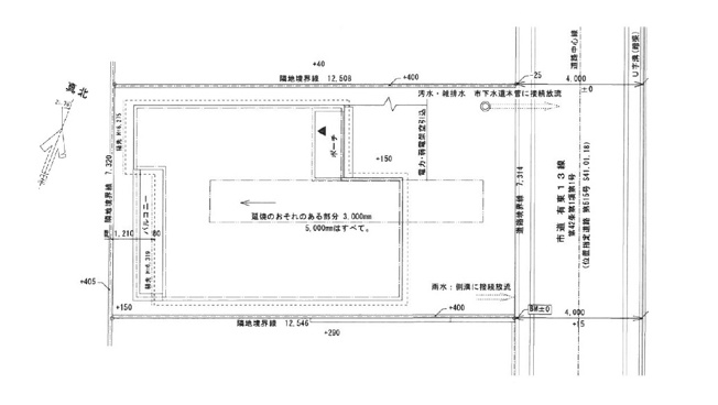 【区画図】 | 駿河区有東3丁目　新築戸建　全1棟 | 2台駐車可能！