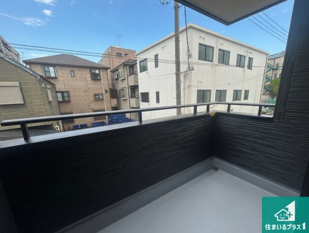 ■19日(土)～23日(祝)現地ご見学可能！　尼崎市南初島町　限定1邸のバルコニー|日当たりのよいバルコニー！お部屋が開放的に！
