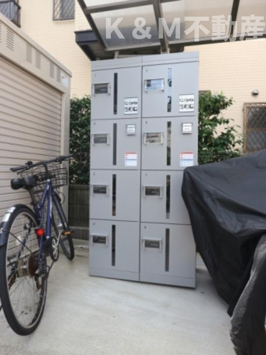 プレジールヤストシのエントランス|清潔なエントランスです