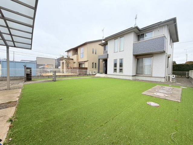 【太陽光付きオール電化】神栖市大野原中古物件【長期優良住宅】の庭