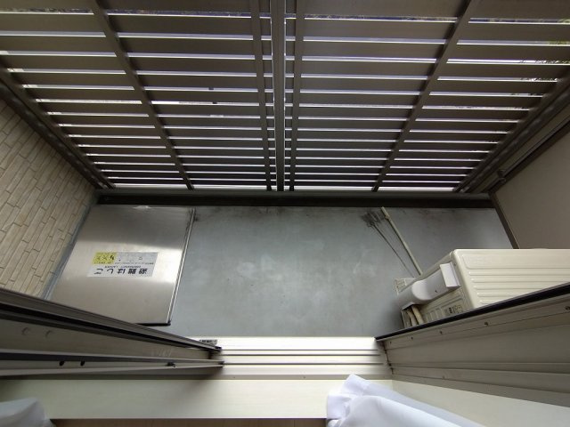 クレイノ港北Ⅱのバルコニー