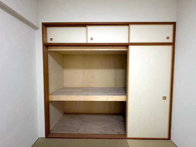 ◆２０２５年４月リフォーム完了◆駅徒歩４分◆４ＬＤＫ住戸◆２面バルコニー◆フォルクローレ瀬田の収納|押入