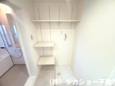 【ランドリースペース】 | グリーンハイム検見川　9号棟 | 物置が豊富です!!