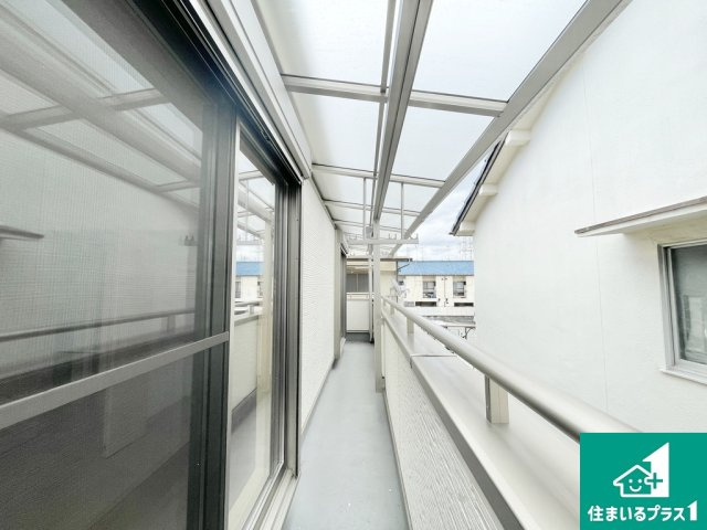 堺市堺区旭ヶ丘北町　中古一戸建てのバルコニー