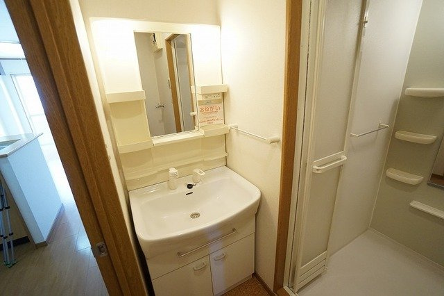 ランドコア田町の洗面所