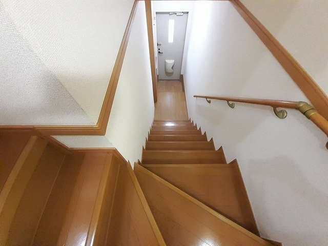 ジュネス馬場Ａの玄関