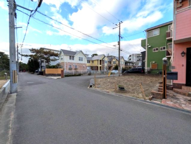 高石市羽衣2丁目土地の外観