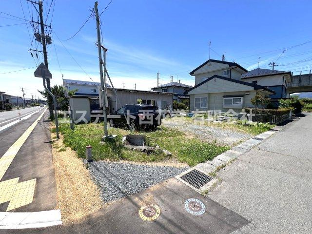 紫波町中島字鷲内　土地の前面道路含む現地写真