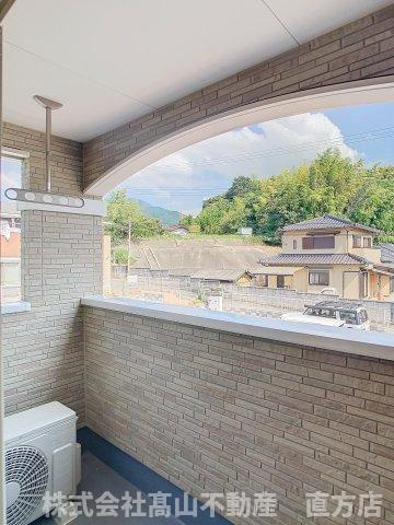 ベストライフ野面Ⅰのバルコニー