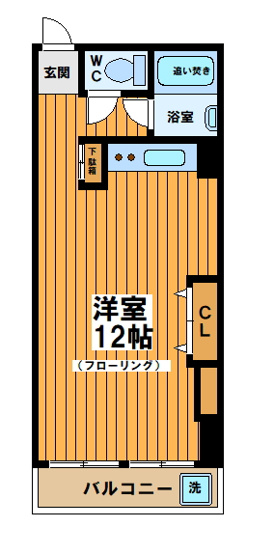 【間取り】 | コーポ冲永