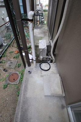 【設備】 | ハイツ高倉台 | 洗濯機置場