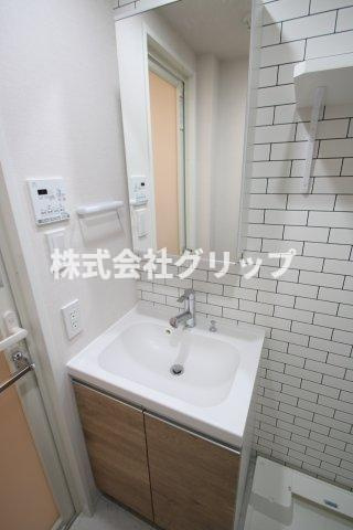 Le'a横濱和田町壱番館の独立洗面台